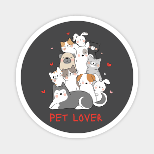 Pet Lovers Magnet